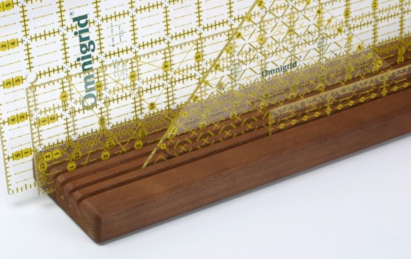 ORGANIZADOR REGLAS MADERA 50x10x1.9CM PRYM - Imagen 3